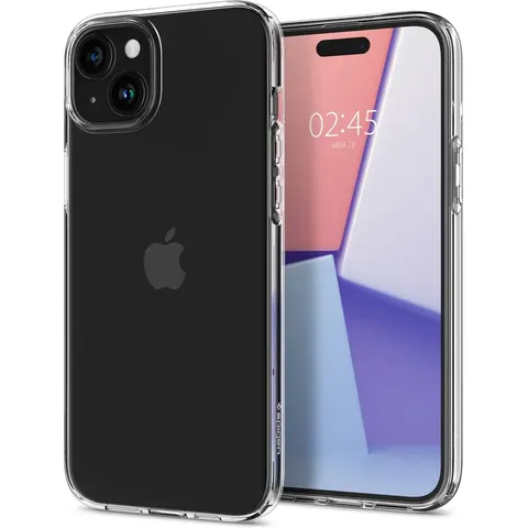 Spigen Liquid Crystal Apple iPhone 15 Plus Hoesje Transparant – afbeelding 2