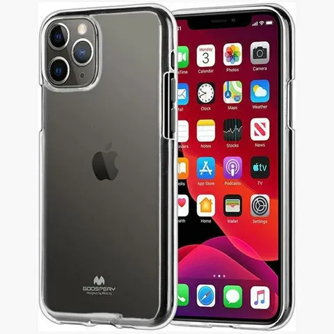 Mercury Jelly Clear iPhone 11 Transparant – afbeelding 2
