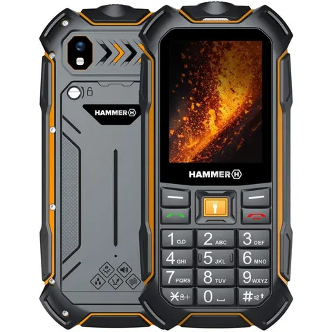 Hammer Boost 2 4G Dual Sim Orange Black – afbeelding 2