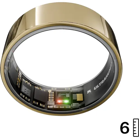 Ultrahuman AIR Smart Ring, Bionic Gold - Grootte 6 – afbeelding 2