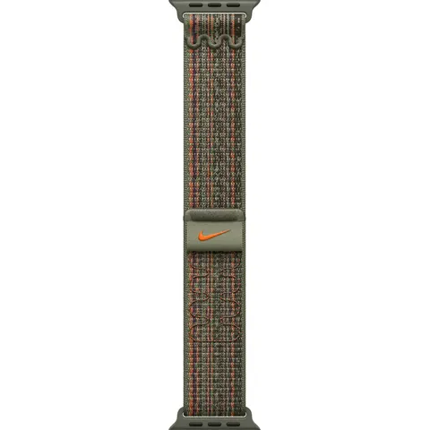 Apple Sequoia/Orange Nike Sport Loop - 41mm – afbeelding 2