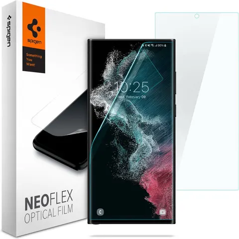 Spigen Neo Flex Samsung Galaxy S22 Ultra Screen Protector (2-Pack) – afbeelding 2
