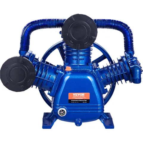 VEVOR Compressorunit Zuigercompressor Luchtcompressor 10 Pk Drie Cilinders – afbeelding 2