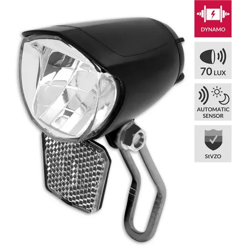 Lynx Koplamp Dynamo Max Sensor 70 Lux – afbeelding 2