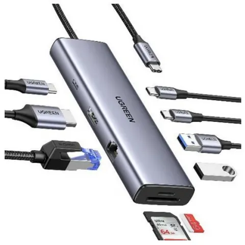 Ugreen 15375 interface hub USB Type-C – afbeelding 2