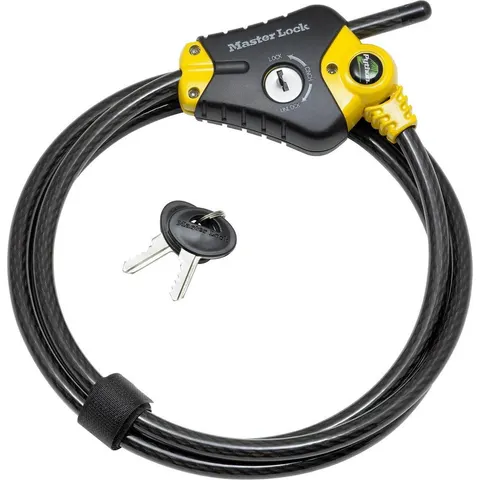 Masterlock Kabelslot - Vergrendelingskabel - Python - 4.5 m - 8420EURD – afbeelding 2