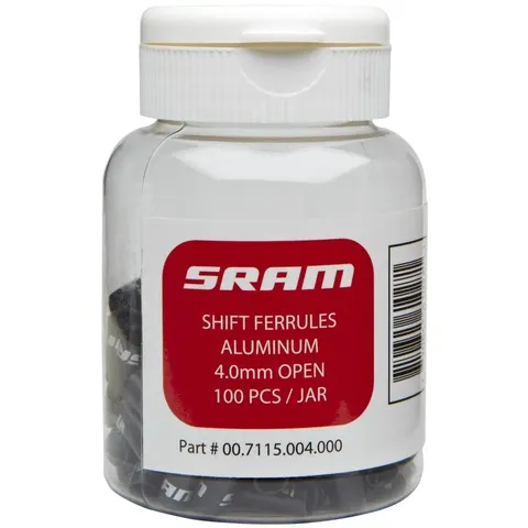Sram Cable Ferrules - Shifter Schwarz - UNI – afbeelding 2