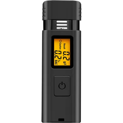 Alcoholtester, LCD-scherm, zwart – afbeelding 2