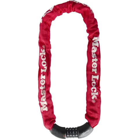 Masterlock 8392 Chain Lock 8x900mm, rood – afbeelding 2
