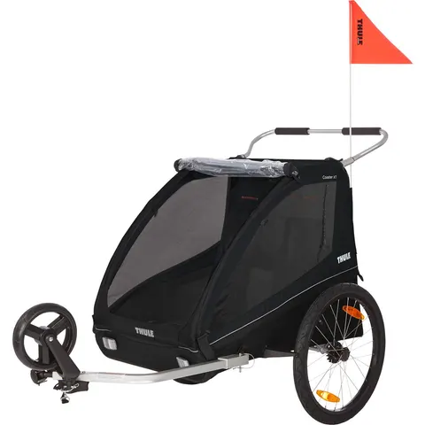 Thule Coaster XT Fietstrailer Black One-Size – afbeelding 2