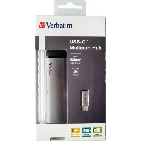 Verbatim USB-C-multipoort-hub USB 3.0 | HDMI – afbeelding 2