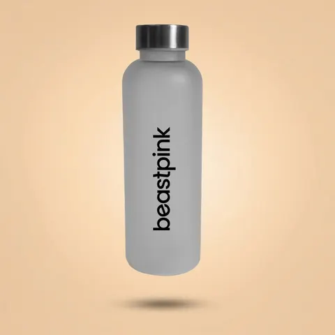 GymBeam Dorststopfles Wit 500 ml BeastPink – afbeelding 3