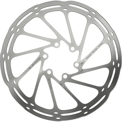 SRAM Centerline Rounded Remschijf eendelig, zilver Diameter 160mm – afbeelding 2