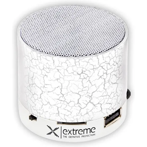 Extreme XP101W draagbare bluetooth speaker 3 W wit – afbeelding 2