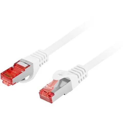 Lanberg Serie - Patchkabel - S/FTP - 3m - Wit – afbeelding 2