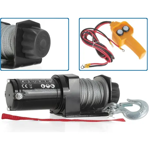 Treuil Électrique 12V 2000 LB Pour Quad ATV Buggy – image 2