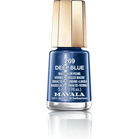 Mavala Mini Color 269, Deep Blue 5 ml – afbeelding 2