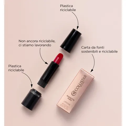 Collistar Rosetto Puro Refill Lipstick 3.5 gr – 120616 – afbeelding 3
