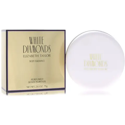 Elizabeth Taylor White Diamonds dusting powder - 80 ml – afbeelding 2