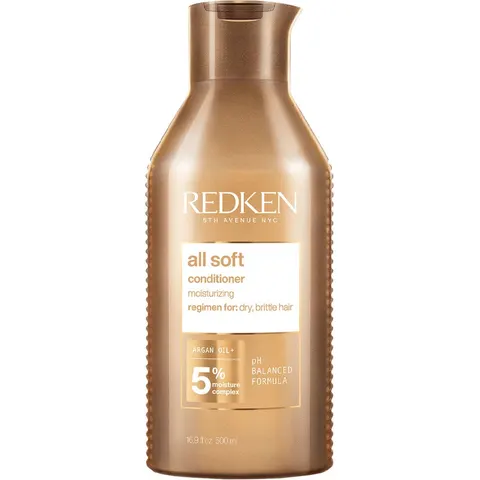 Redken All Soft Conditioner, Bruin, 500 ml – afbeelding 2