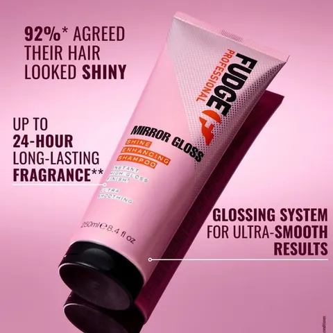 Fudge - Mirror Gloss Shine Shampoo - 250ml – afbeelding 2