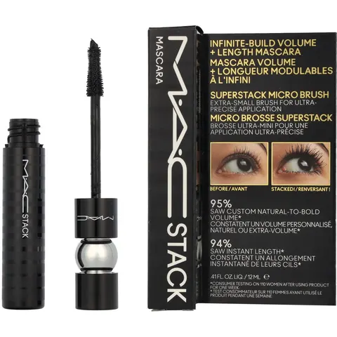 MAC Cosmetics - Stack Mascara Micro Brush - 12ml – afbeelding 2