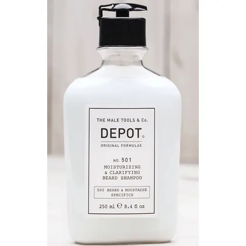 Depot 501 Moisturizing & Clarifying Beard Shampoo 250ml – afbeelding 3