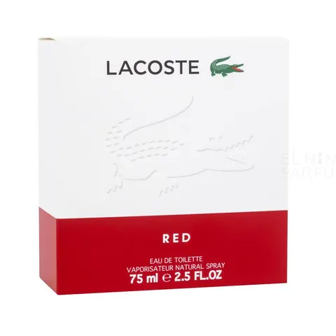 Lacoste Red For Men EDT 75ml – afbeelding 2