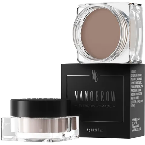 Nanobrow - Medium Brown Eyebrow Pomade - 6g – afbeelding 2