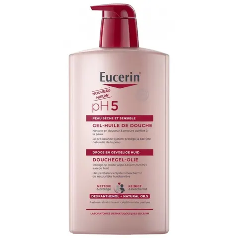 Eucerin pH5 Douchegel Olie 1 L – afbeelding 2