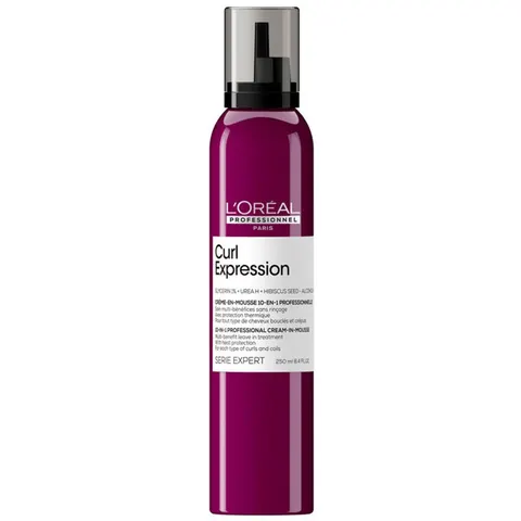 Reconstructive Mousse L'Oreal Professionnel Paris Curl Expression Multifunction Curly Hair 10-in-1 (230 ml) – afbeelding 3