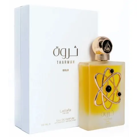 Lattafa Tharwah Gold Eau de Parfum 100ML – afbeelding 3