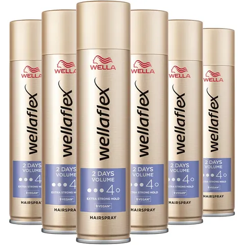 Wella Flex Haarspray 2 Days Volume Extra Strong 400 ml – afbeelding 2