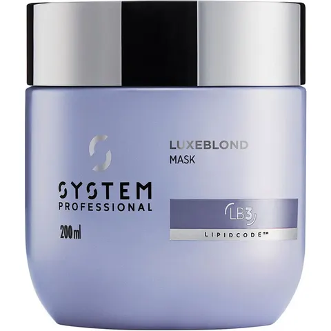 System Professional LipidCode LuxeBlond Haarmasker, 200 ml – afbeelding 3