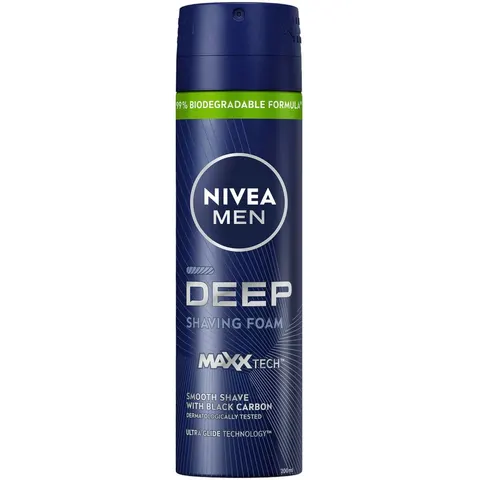 NIVEA MEN Deep Scheerschuim voor Mannen 200 ml – afbeelding 3
