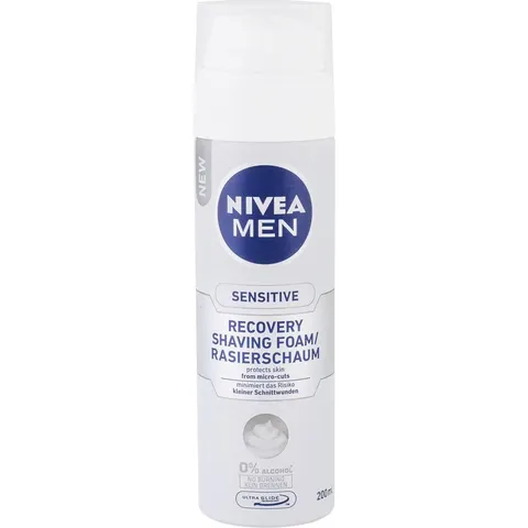 NIVEA MEN Sensitive Scheerschuim voor Mannen 200 ml – afbeelding 3