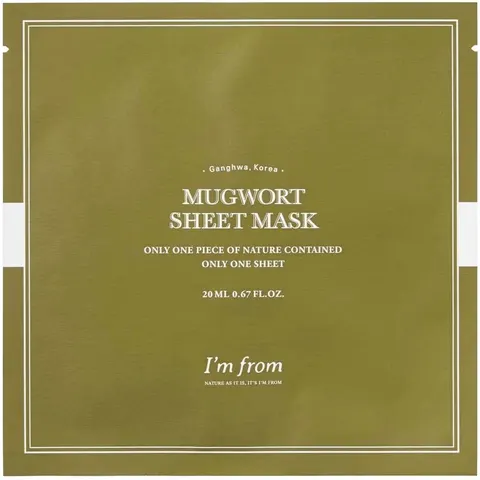 I’m From Mugwort Sheet Mask – afbeelding 2