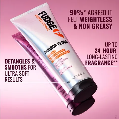 Fudge - Mirror Gloss Shine Conditioner - 250ml – afbeelding 2