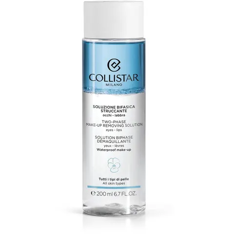 Collistar Two-Phase Make-Up Removing Solution 200 ml – afbeelding 3