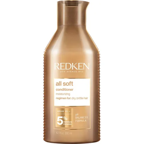 Redken All Soft Conditioner, Bruin, 300 ml – afbeelding 2