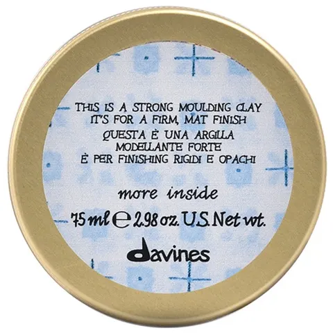 Davines - More Inside - Strong Moulding Clay - 75 ml – afbeelding 3