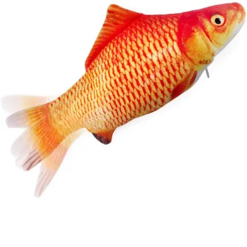 Interactief kattenspeelgoed Splashing Fish Orange – afbeelding 2