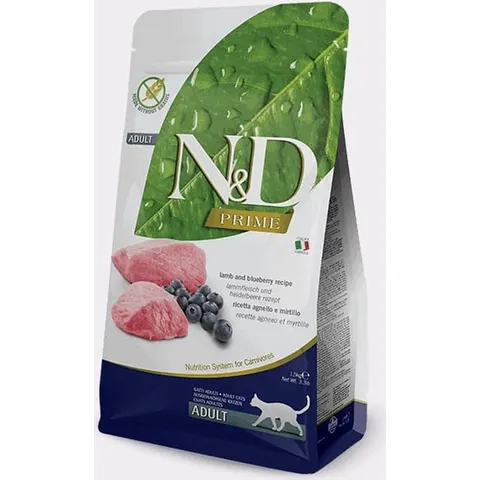 N&D Prime kattenvoeding Lam 300 gr. – afbeelding 2