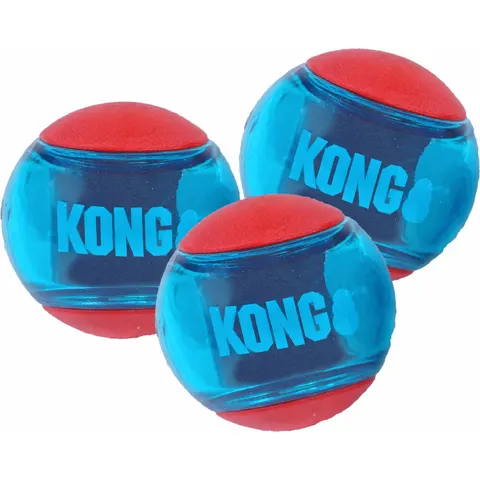 Kong Rubber Stuiterbal met Pieper – afbeelding 2
