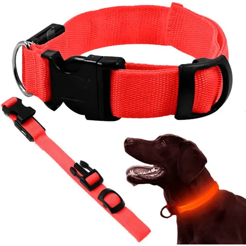 Collier d'éclairage led pour chiens et chats adjustable 59cm – 360712 – image 2