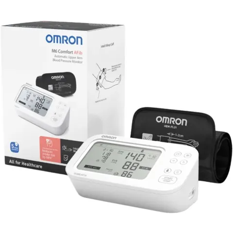 Omron M6 Comfort AFib Bloeddrukmeter | HEM-7380-E – afbeelding 2