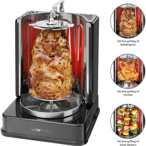 Multi-Gril vertical 1400W Clatronic DVG 3686 – image 2