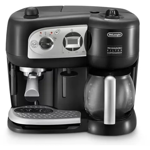 DELONGHI BCO 264.1 - Combiné expresso cafetiere - Noir - Café moulu ou dosettes ESE - Pompe 15 bars - 1750W – image 2