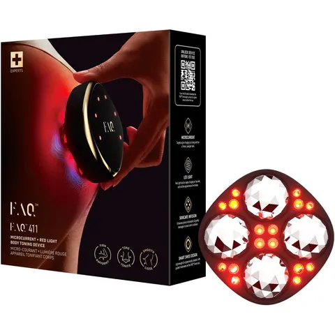 FAQ 411 Microcurrent Red LED Body Toning Device – afbeelding 3