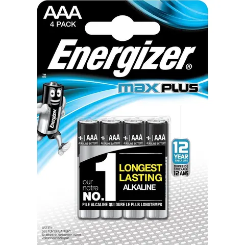 Energizer Max Plus - AAA Batterij - 4 stuks – afbeelding 2